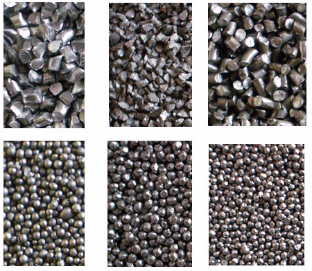 拋丸機如何選擇工件合適的鋼丸