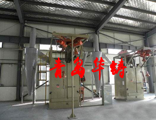 青島吊鉤式拋丸機(jī)