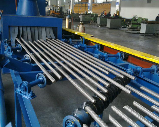 棒材拋丸除銹清理機(jī)